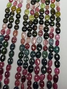 Turmalina Natural de Alta Calidad, Corte Ovalado, Pepitas Lisas de 5x7mm-6x8mm para Joyería, M.Y.GEMS - Product Image 4