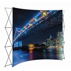 Support d'affichage pop-up personnalisé en PVC pour exposition, stand publicitaire, toile de fond pour stand photo, arrière-plan pour salon professionnel - Product Image 3