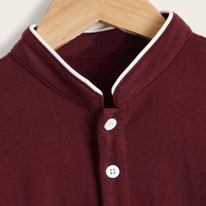 Camiseta Polo Clásica para Niños Pequeños, Tejido Transpirable, Diseño Sólido, Manga Corta, Ropa Casual de Verano - Product Image 6