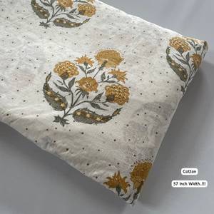 Tela de Algodón Flexible Cómoda y Ecológica para Vestidos y Cortinas Decorativas, Tela Transpirable Disponible para Exportación a Granel - Product Image 6