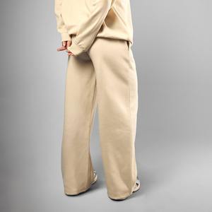 Pantalones de yoga y chándal de forro polar técnico al por mayor, de cintura elástica larga, talla grande, ODM, tamaño y color de tela personalizados - Product Image 2