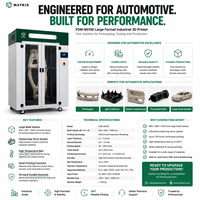 Impresora 3D Industrial de Gran Formato 600*600*1000, Alta Precisión, FDM, Plataforma Calefactada, para Prototipado Rápido y Desarrollo de Productos