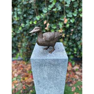 Decorative Bronze Custom Bird Sculpture <b>Hand</b> <b>Casted</b> Vintage Duck Figurine Decor Garden Supplies - Product Image 4