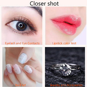 15x Macro Fill Light Mobile Phone Lens Clip LED Ring Light for Jewelry Nail Tattoo Eyebrow Shooting - Product Image 6