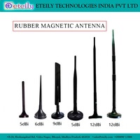 Antenne magnétique en caoutchouc ETEILY 868 MHz LoRa 3 dBi avec câble RG174 (L-3m) et connecteur SMA (M) fabriqué en Inde, Madhya Pradesh