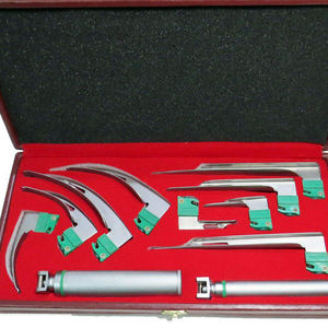 Top Trending 11 Pcs Macintosh & Miller Stainless Steel Laryngoscope Set Fiber <b>Optic</b> ENT Diagnostic Surgical <b>Instruments</b> - Product Image 4