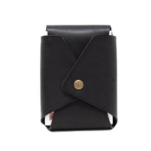 Sac de rangement pour cartes à jouer en cuir avec logo personnalisé, portable, pour jeux de société, poker, dés, accessoires de jeu, pochette en cuir pour cartes de poker - Product Image 3