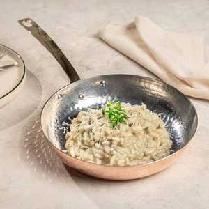 Frying Pan Home Hotel Restaurant Kitchenware <b>Cookware</b> Home Decorative Fry Pan Pure Copper Color Unique Cooking Frying Pan - Product Image 2