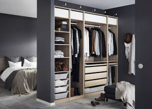 JY Muebles Precio competitivo Gran almacenamiento Doble colgante Rob Armarios de madera de Vietnam - Product Image 6