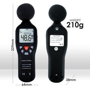 Sonometre numérique de haute qualité avec interface PC, enregistrement de 32 000 données, pondération A/C, alarme de batterie, pour la maison, le bureau et l'école - Product Image 5