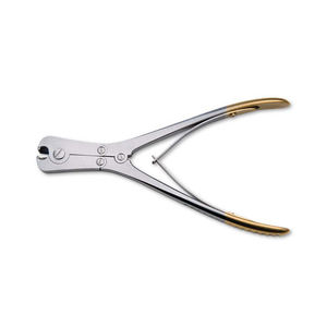 High Steel Manual Front <b>Side</b> Pin Wire <b>Cutter</b> Surgical Orthopedic Pliers 7" Gold Handle High Quality Class I CE By Grip Surgical - Product Image 1