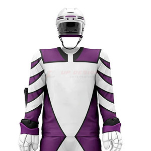 Uniforme de Hockey sobre Hielo para Adultos de Último Diseño, Transpirable, Sublimado, Servicio OEM Personalizado, Impresión Cómoda - Product Image 4