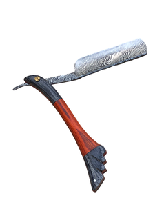 Handmade Damascus Steel Personalized Straight <b>Razor</b> Groomsman Shaving Ready Classic Barber Blade <b>Men</b> Thanksgiving Christmas Gift - Product Image 6