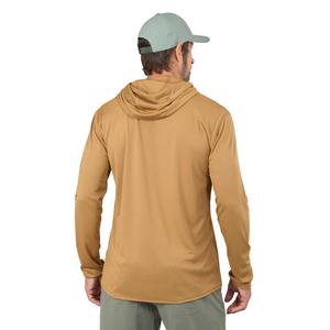 Camisa de Pesca para Hombre UPF 50, Estampada, Manga Larga, Transpirable, 100% Poliéster 140g, Logotipo Frontal, Estilo Pullover - Product Image 5