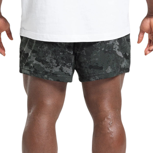 Pantalones Cortos Deportivos de Malla Transpirable para Hombre, 5 Pulgadas, para Gimnasio, Entrenamiento, Fitness, Color Gris Grafito - Product Image 2