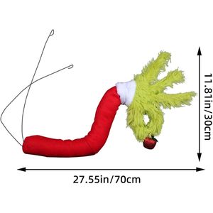 Decorazioni Natalizie a Forma di Elfo, Puntale per Albero di Natale e Collezione di Palline e Ornamenti per Feste - Product Image 1