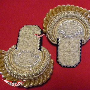 KEW - Epaulettes Grises Trenzadas para Hombro, Decorativas, Altamente Personalizables, Ecológicas, Vintage, Bordadas, Accesorio de Vestir de Calidad - Product Image 5