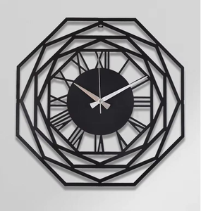 Modern Metal <b>Wall</b> <b>Clock</b> Luxury <b>Decorative</b> Round Hanging Timepiece for <b>Wall</b> <b>Decoration</b> - Product Image 2