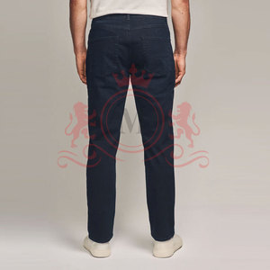 Modern Straight Leg <b>Jeans</b> Pant Featuring Comfortable Fit Soft Cotton Fabric And Stylish Daily Fashion Look - Product Image 2