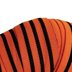 Bandes de genou pour squats, sangles de soutien pour l'entraînement, la force athlétique et l'haltérophilie, bandes de genou pour soulevé de terre, en vente - Product Image 6