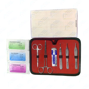 Manual-Powered Stainless Steel Scissors and Essential Surgical Instruments Medical Students Complete <b>Suture</b> Practice <b>Kit</b> - Product Image 1