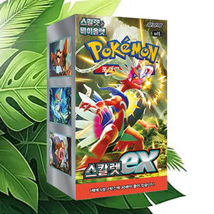 Caja de Sobres de Cartas Coleccionables Pokémon Scarlet ex, Versión Coreana, Cartas Coleccionables de Anime, Colección Popular de Cartas Pokémon - Product Image 5
