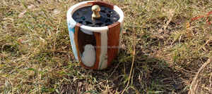 Brûleur d'encens Bakhoor en résine artisanale Oud Royale pour une décoration festive haut de gamme - Product Image 2