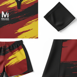 ชุดฝึกซ้อมรักบี้แบบซับลิเมชั่นสั่งทำขายส่ง เนื้อผ้าโพลีเอสเตอร์ผสมสแปนเด็กซ์ ระบายอากาศได้ดี ยืดหยุ่นสูง ชุดยูนิฟอร์มรักบี้แบบ OEM - Product Image 6