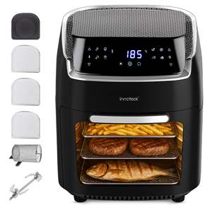 Vente en gros : Nouvelle friteuse à air numérique intelligente 12L en acier inoxydable Silver Crest, contrôlée par application, pour usage domestique et hôtelier (USA) - Product Image 1