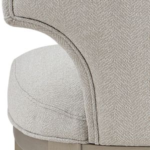 Set di 2 Sedie da Pranzo in Avorio e Champagne con Seduta Imbottita - Product Image 5