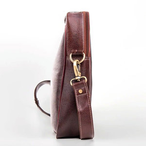 Sacs à ordinateur portables en cuir confortables avec fermeture éclair pour hommes, design multi-poches, fermeture éclair, pour l'hiver - Product Image 3