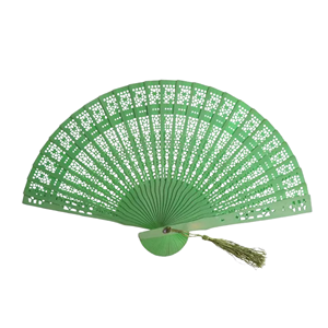 Abanico de bambú, accesorio tradicional hecho a mano para la decoración de la festividad del Año Nuevo Lunar asiático de Vietnam. - Product Image 6