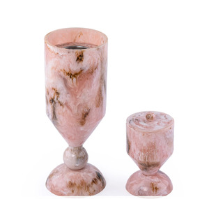 Minimalist style Bakhoor Burner Set Home Office <b>Oud</b> holder White brown veins Fragrance <b>diffuser</b> All-season aromatherapy - Product Image 3