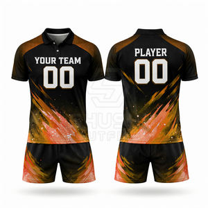 Maillots de football respirants et antibactériens, couleurs et designs personnalisés, 100% polyester - Product Image 4