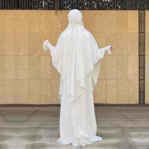 Abaya Musulmana Moderna Informal de Lujo con Botones Delanteros para Mujer, Estilo Dubái, Vestido Maxi Islámico Modesto, de Secado Rápido, Ligero y Transpirable - Product Image 5