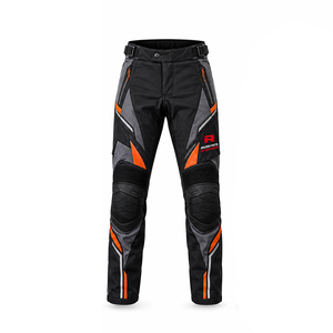 Pantalon de moto respirant pour homme, maille foncée renforcée, protection intégrée, équipement de conduite toutes saisons, pantalon textile d'hiver - Product Image 1