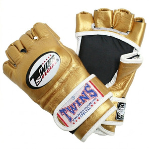Guantes de Entrenamiento de MMA Avanzados, Protección para las Manos con Dedos Descubiertos, Diseño Transpirable, Ajuste Seguro para Boxeo, Grappling y Fitness - Product Image 1