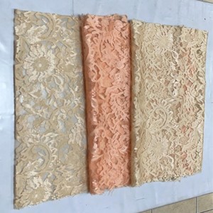 ผ้าลูกไม้ราเชลโพลีเอสเตอร์คุณภาพดี ขนาดกว้าง 44 นิ้ว สีสันสวยงาม พร้อมจัดส่งทันที - Product Image 5