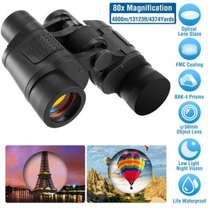 Binoculares Portátiles de Visión Nocturna HD con Lentes FMC para Observación de Aves, Caza, Eventos Deportivos, Conciertos y Aventuras - Product Image 4