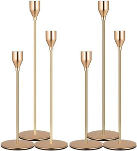 Hot Selling New Classic Design Home Decorative Aluminium <b>Candelabra</b> Candle Stick Stand Wholesale Christmas Candle Holder - Product Image 2