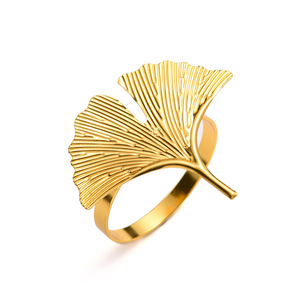 Elegante accesorio de mesa para ocasiones formales. Anillo de servilleta decorativo de lujo en acero inoxidable para eventos especiales. - Product Image 1