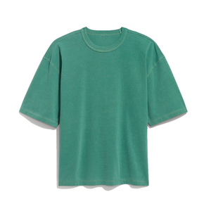 เสื้อยืดคุณภาพสูง ผ้าฝ้าย 100% แบบยูนิเซ็กซ์ พร้อมโลโก้ด้านหน้า ผ้าถักเนื้อนุ่ม ยับยาก ระบายอากาศได้ดี ราคาสมเหตุสมผล - Product Image 3