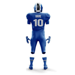 Uniforme de football américain personnalisable, confortable, respirant, manches courtes, grandes tailles, service OEM, créez votre propre uniforme d'équipe - Product Image 3