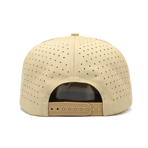 Casquette Snapback 7 Panneaux en Toile avec Patch Tissé, Imperméable et Résistante à l'Eau, Design Personnalisé Découpé au Laser, Strass, Réglable, Unisexe - Product Image 6