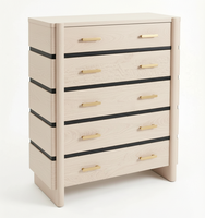 Cadre de lit moderne en bois de manguier éco-responsable à 5 tiroirs, gonflable et pliable, mobilier de chambre à coucher, vente en gros directe d'usine, OEM ODM personnalisé