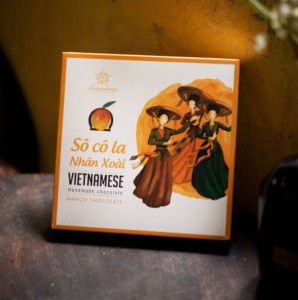 Boîtes cadeaux de chocolat avec garniture à la mangue pour souvenirs, cadeaux et vente en gros de chocolat, emballage personnalisé - Product Image 4