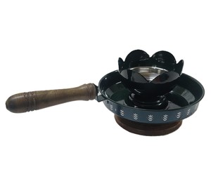 Hot Selling Luxury Polished Metal Bakhoor <b>Burner</b> Bowl Home Decoration Ramadan Christmas Decorations Trending 2026 High Quality - Product Image 6