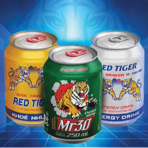 AB VIETNAM Bebida Energética Mr30 de 250ml/330ml con Taurina y Cafeína |   Bajo en carbohidratos/Sin azúcar |   Aumento de Energía y Recuperación de Energía - Product Image 5