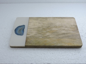 Tabla de cortar de madera y resina con diseño único, tabla de cortar con incrustaciones de resina, tabla de quesos de madera, tabla de quesos a precio de fábrica al por mayor. - Product Image 3