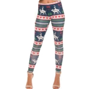 Women's High Waist Summer Yog Pants Fashionable Casual Sport Style Breathable <b>Knitted</b> Customized Design Short Spandex <b>Leggings</b> - Product Image 1